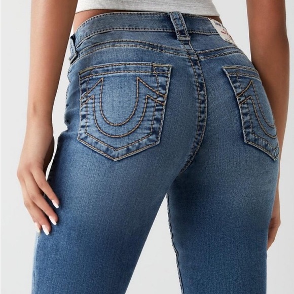 ‼️SOLD‼️True Religion Big T & Super T Stitch | Jennie Curvy Jeans - Picture 2 of 8